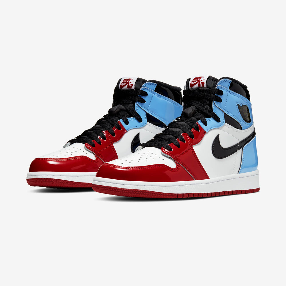 AIR JORDAN 1 RETRO HIGH FEARLESS UNC TO CHI NIR
