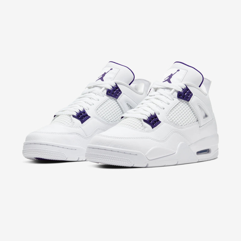 AIR JORDAN 4 RETRO METALLIC PURPLE NIB