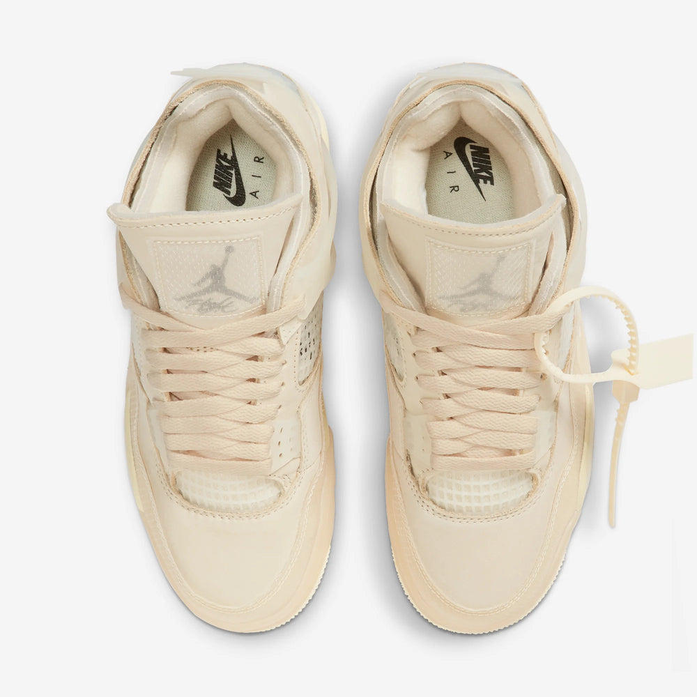 AIR JORDAN 4 RETRO OFF-WHITE SAIL (W) NIB