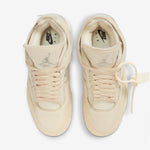 AIR JORDAN 4 RETRO OFF-WHITE SAIL (W) NIB