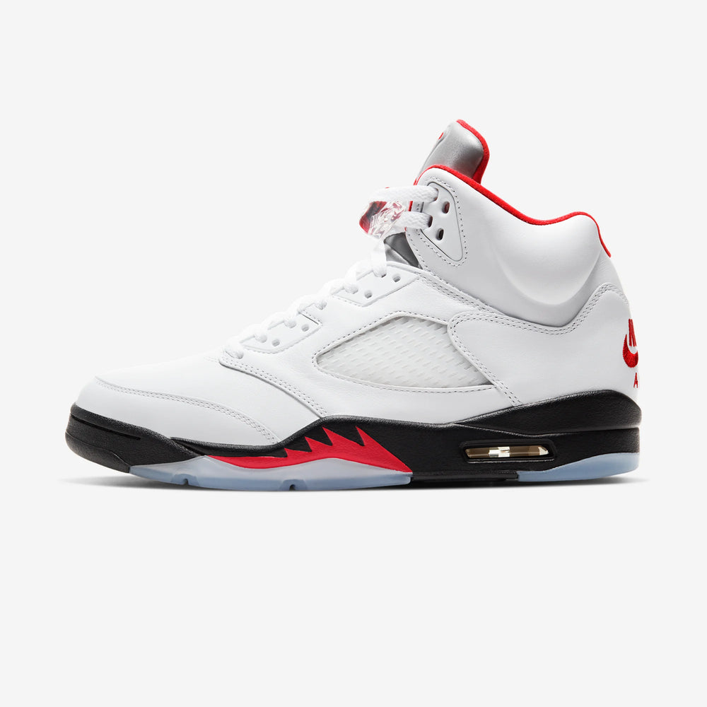 AIR JORDAN 5 RETRO FIRE RED SILVER TONGUE (2020) NIB