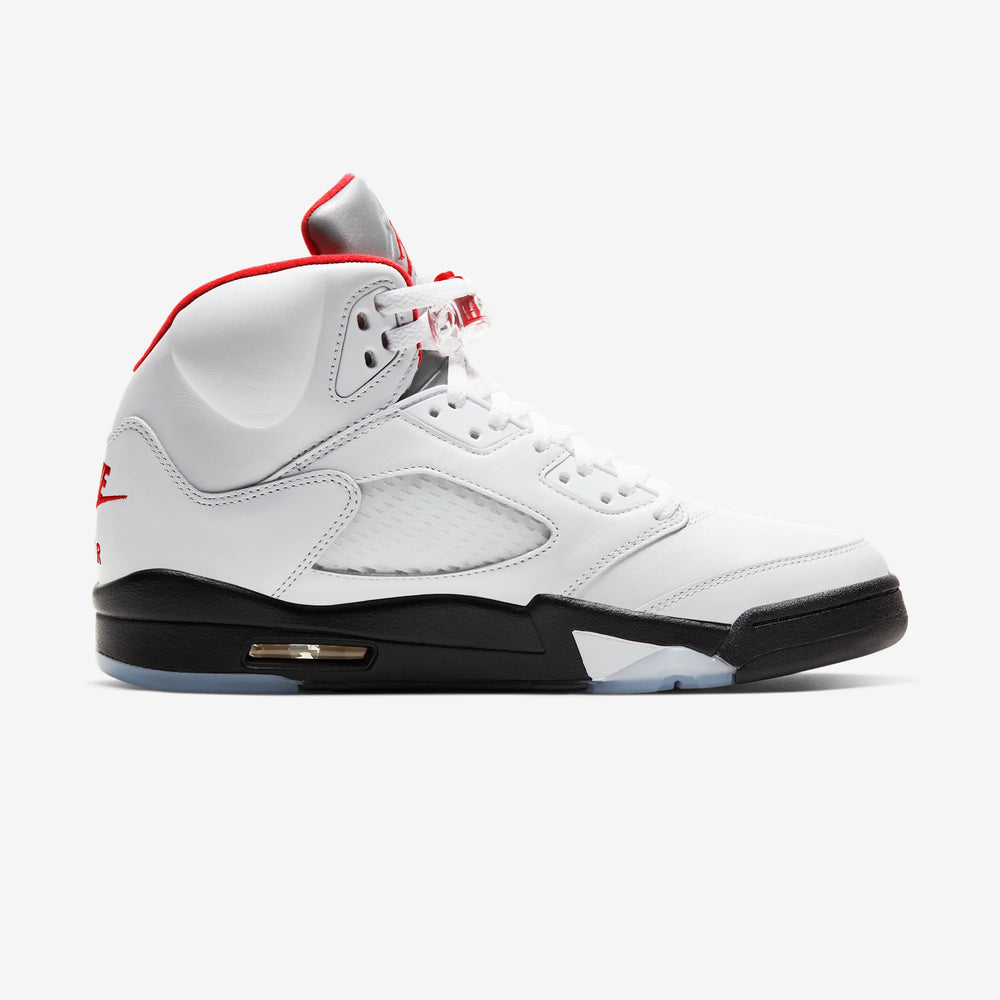 AIR JORDAN 5 RETRO FIRE RED SILVER TONGUE (2020) NIB