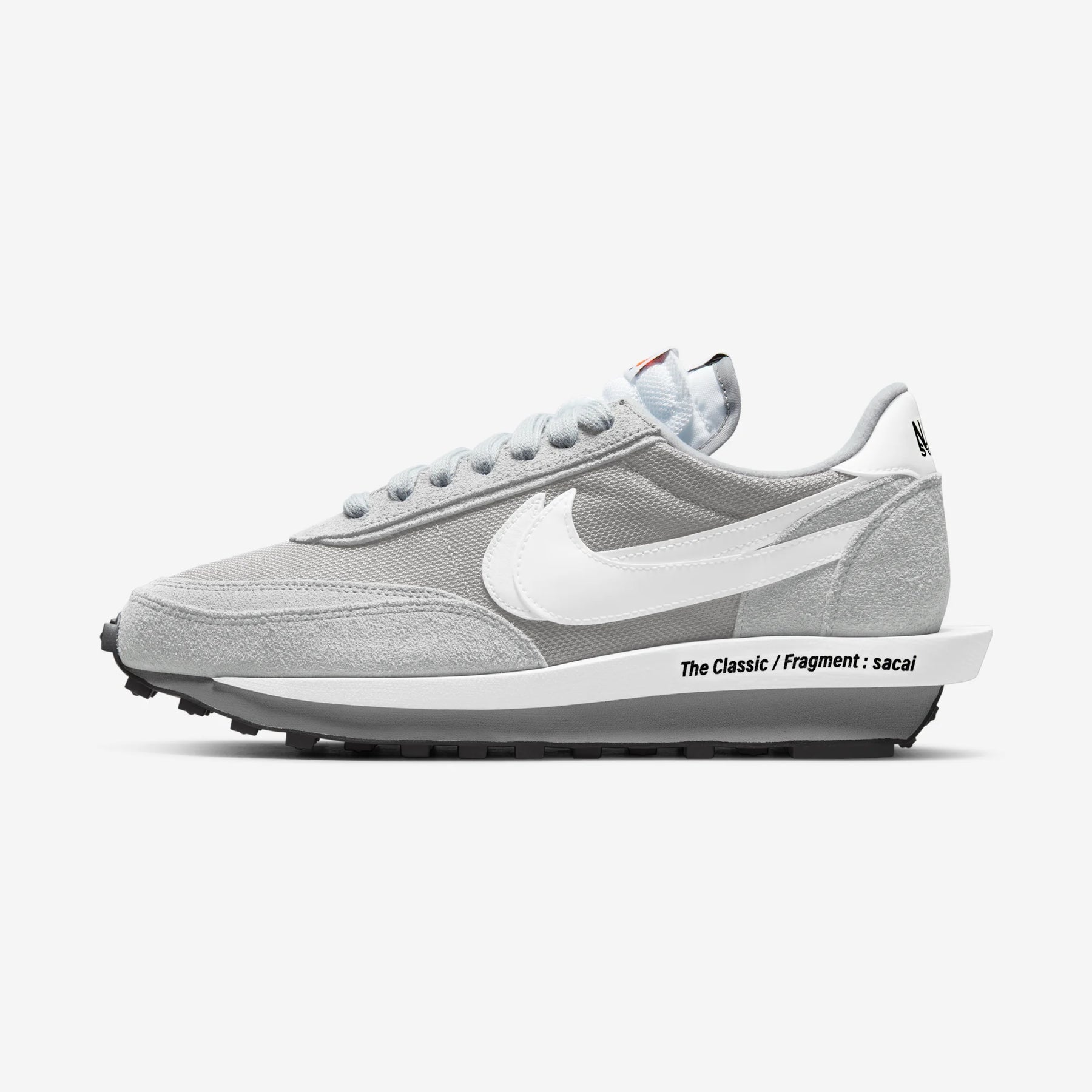 NIKE LD WAFFLE SF SACAI FRAGMENT GREY NIB