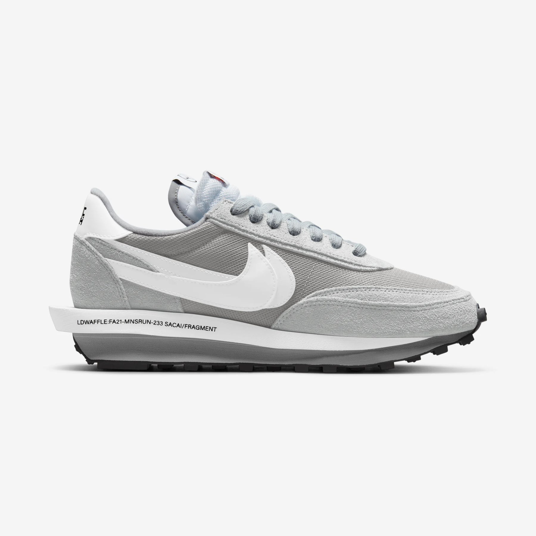 NIKE LD WAFFLE SF SACAI FRAGMENT GREY NIB