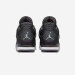 AIR JORDAN 4 RETRO BLACK CANVAS NIB