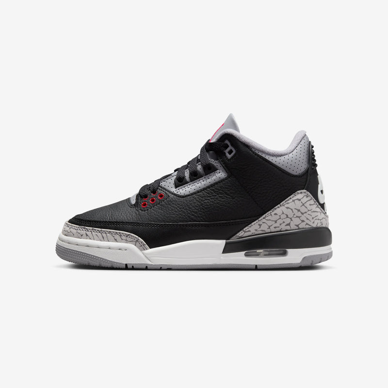 AIR JORDAN 3 RETRO OG BLACK CEMENT (2024) GS NIB