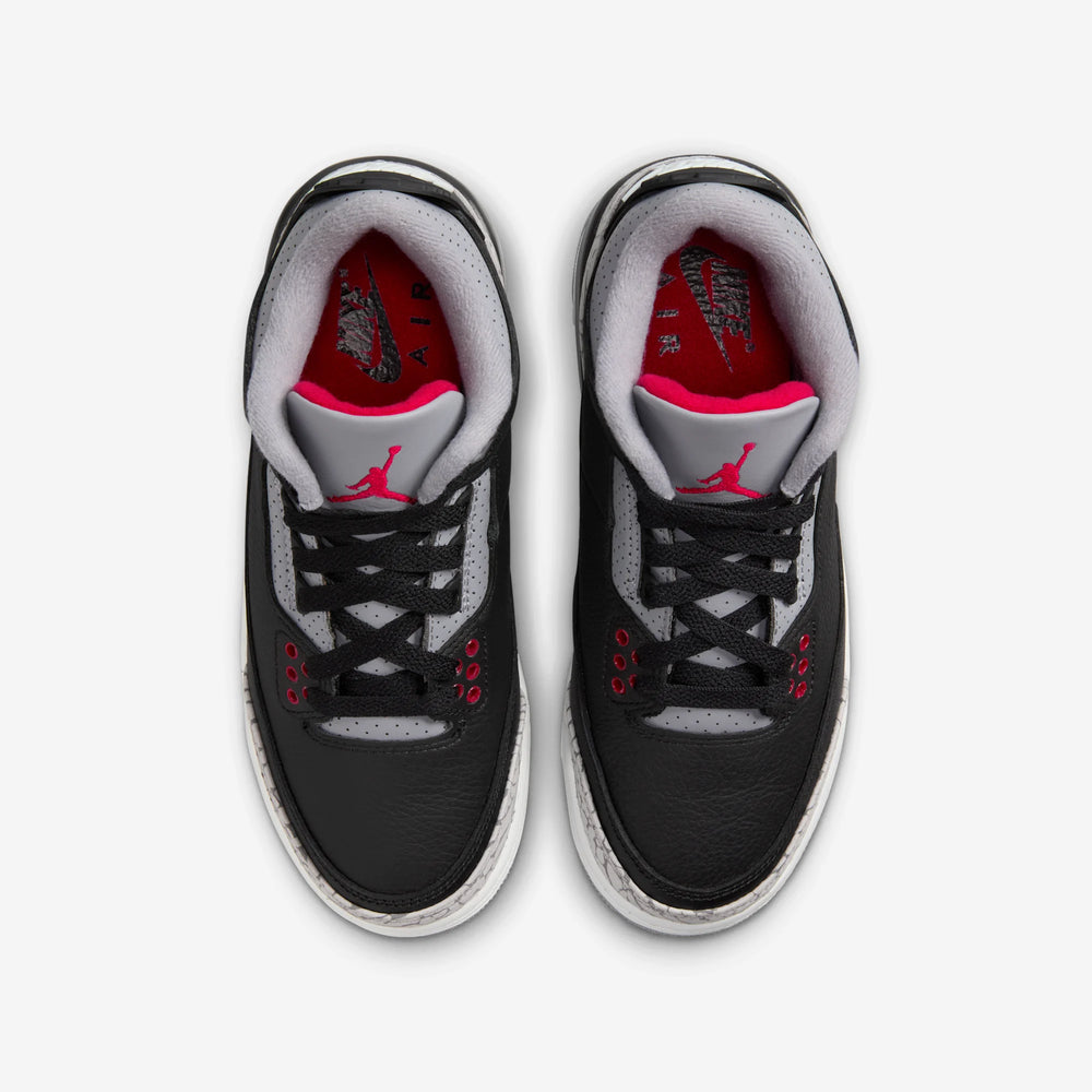 AIR JORDAN 3 RETRO OG BLACK CEMENT (2024) GS NIB