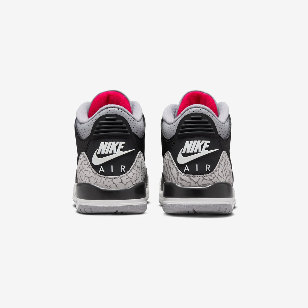 AIR JORDAN 3 RETRO OG BLACK CEMENT (2024) GS NIB
