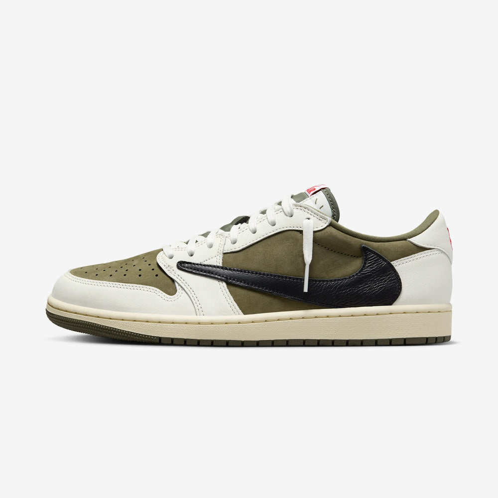 AIR JORDAN 1 RETRO LOW OG SP TRAVIS SCOTT MEDIUM OLIVE NIB