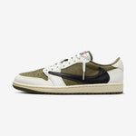AIR JORDAN 1 RETRO LOW OG SP TRAVIS SCOTT MEDIUM OLIVE NIB