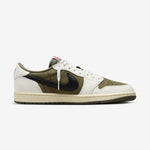 AIR JORDAN 1 RETRO LOW OG SP TRAVIS SCOTT MEDIUM OLIVE NIB