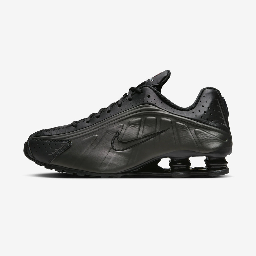 NIKE SHOX R4 WHITE BRIGHT CRIMSON NIB