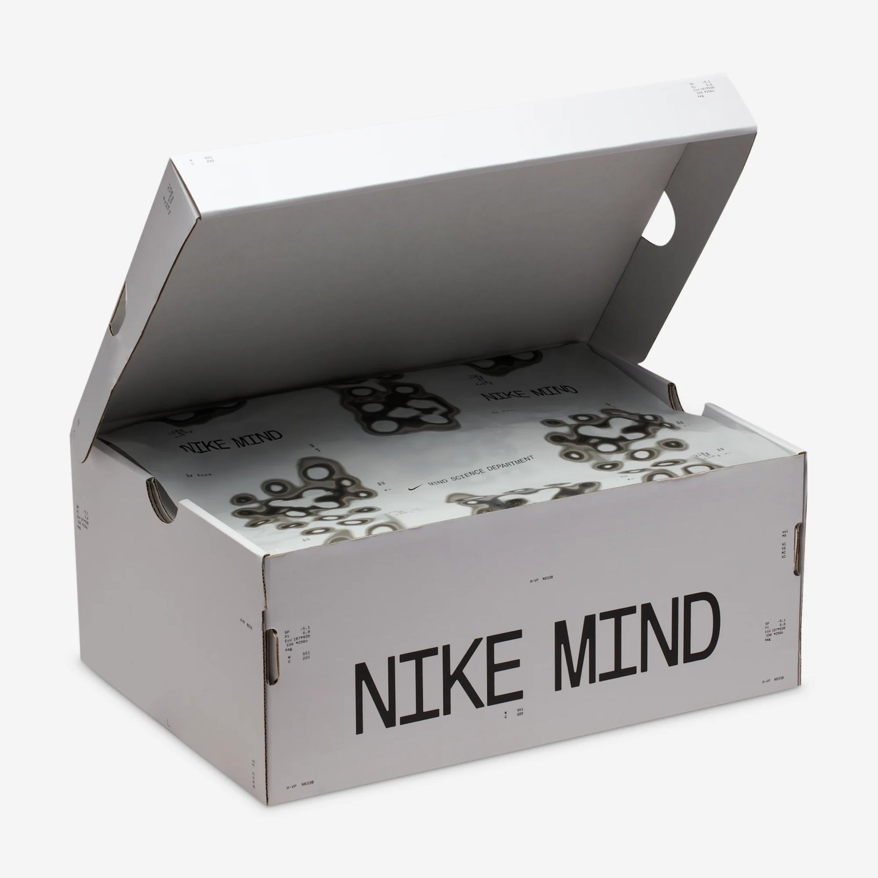 NIKE MIND SLIDE 001 BLACK CHROME NIB
