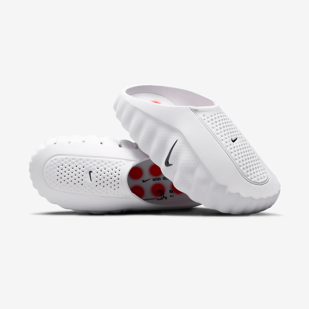 NIKE MIND 001 SLIDE WHITE SPEED RED NIB