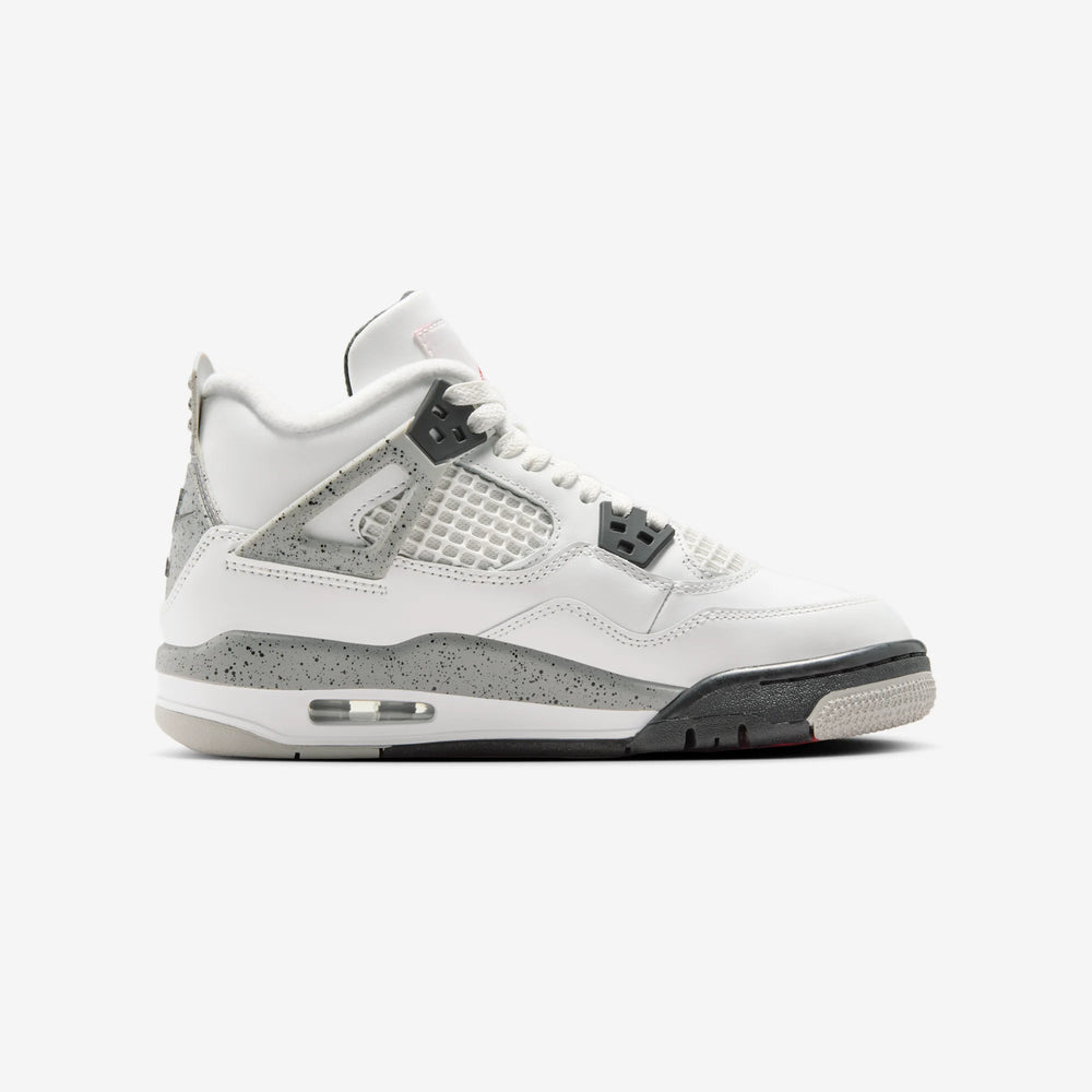 AIR JORDAN 4 RETRO WHITE CEMENT (2025) GS NIB