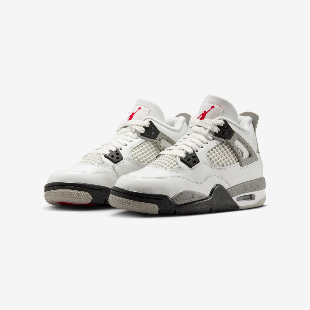 AIR JORDAN 4 RETRO WHITE CEMENT (2025) GS NIB
