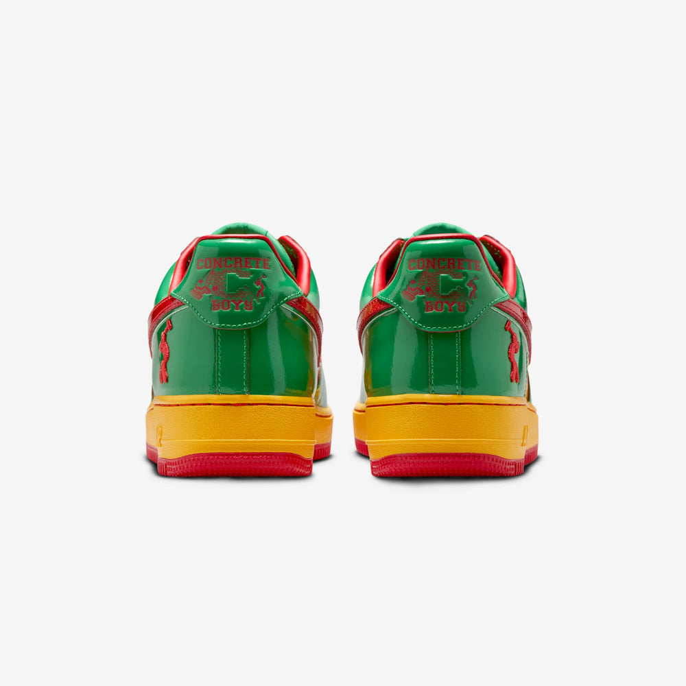 NIKE AIR FORCE 1 LOW LIL YACHTY CONCRETE BOYS LUCKY GREEN NIB
