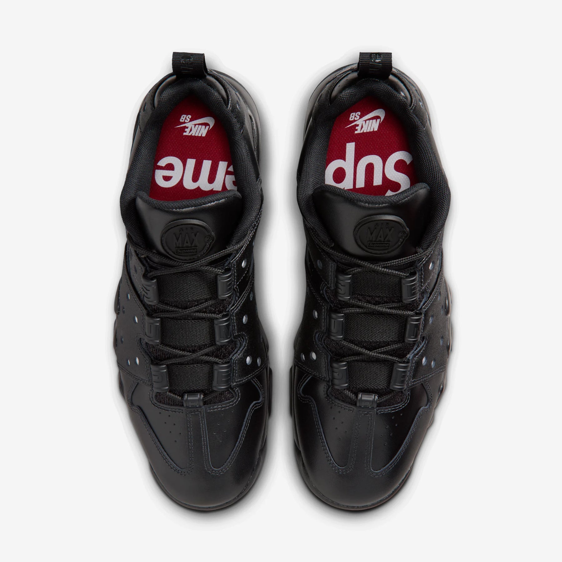 NIKE SB AIR MAX 2 CB '94 LOW SUPREME BLACK NIB