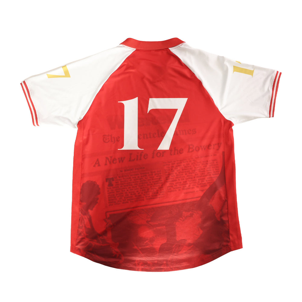 Clientele Bowery Victory Soccer Jersey Red