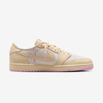 AIR JORDAN 1 RETRO LOW OG SP TRAVIS SCOTT SHY PINK NIB