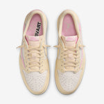AIR JORDAN 1 RETRO LOW OG SP TRAVIS SCOTT SHY PINK NIB