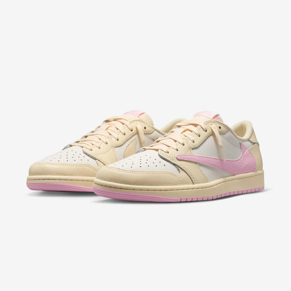 AIR JORDAN 1 RETRO LOW OG SP TRAVIS SCOTT SHY PINK NIB