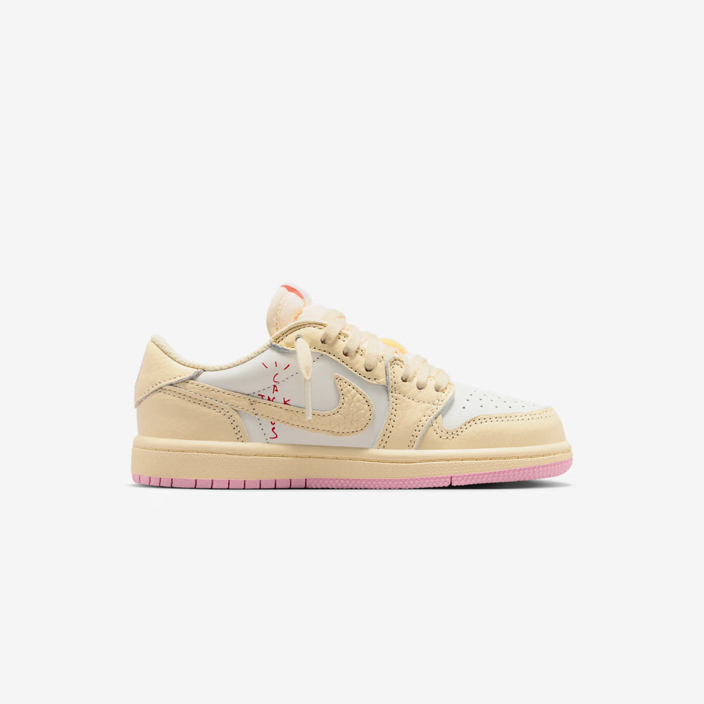 AIR JORDAN 1 RETRO LOW OG TRAVIS SCOTT SHY PINK PS NIB
