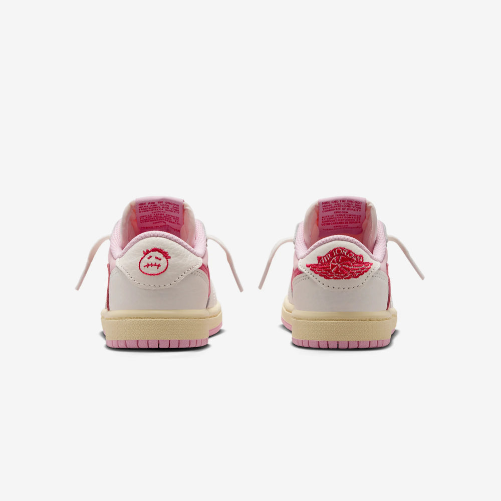 AIR JORDAN 1 RETRO LOW OG SP TRAVIS SCOTT SAIL TROPICAL PINK PS NIB