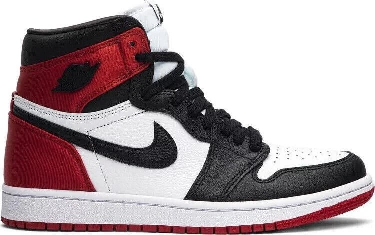 AIR JORDAN 1 RETRO HIGH SATIN BLACK TOE NIB