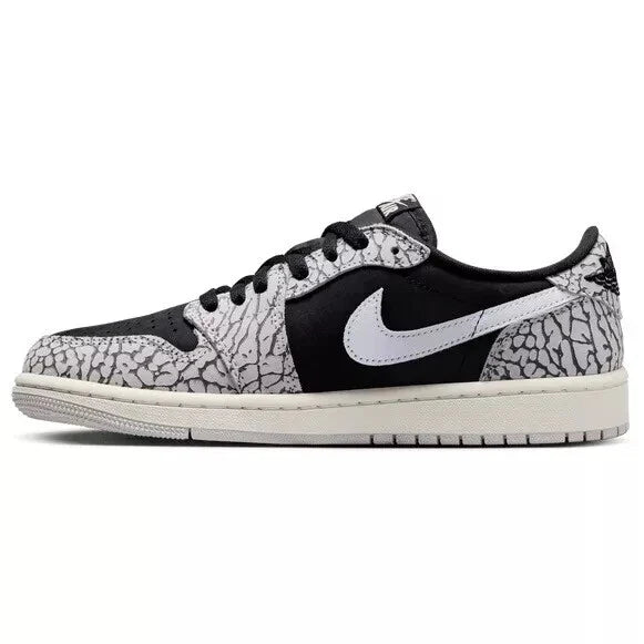 AIR JORDAN 1 RETRO LOW OG BLACK CEMENT NIB