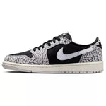 AIR JORDAN 1 RETRO LOW OG BLACK CEMENT NIB