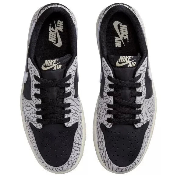 AIR JORDAN 1 RETRO LOW OG BLACK CEMENT NIB