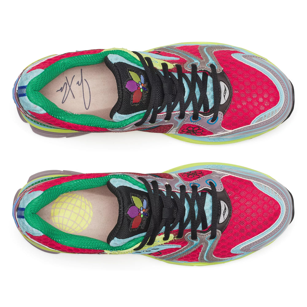 SAUCONY X JAE TIPS PROGRID TRIUMPH 4 FLOWERS GROW UPTOWN POISON IVY NIB
