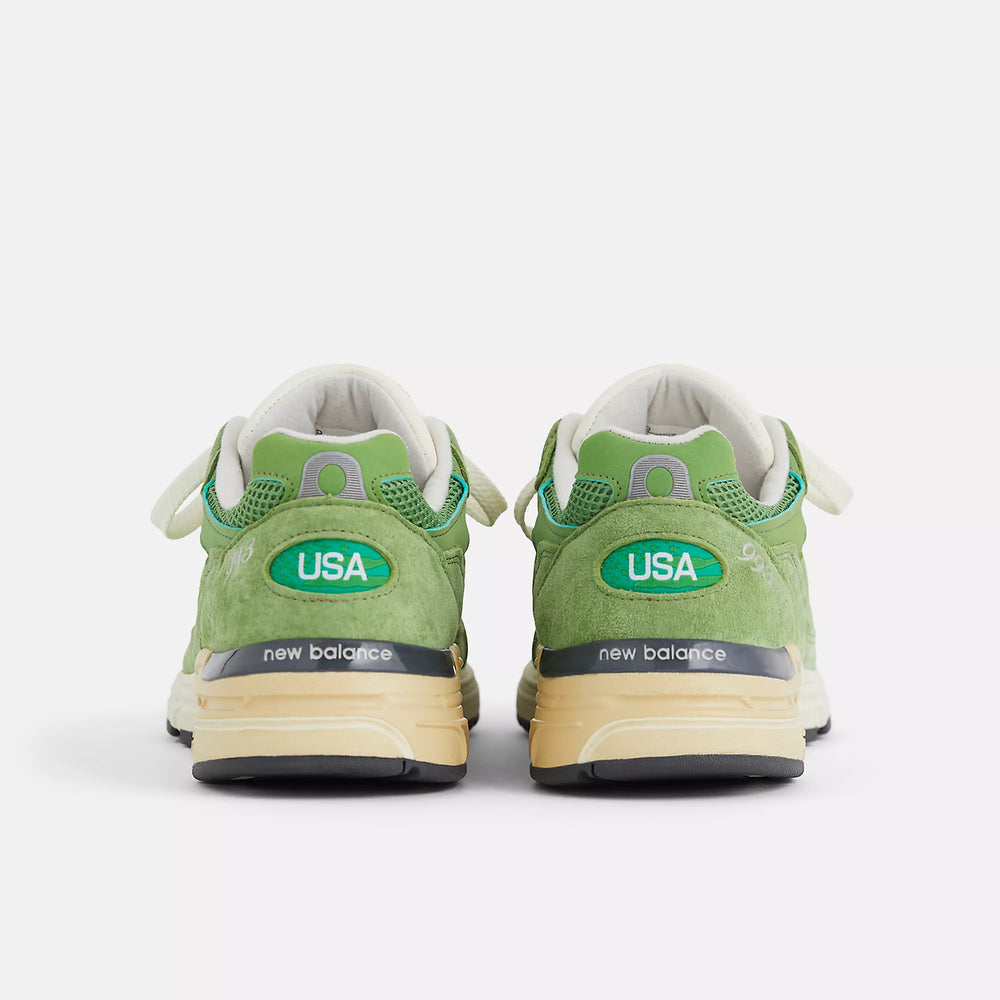 NEW BALANCE NEW BALANCE 993 MIUSA TEDDY SANTIS CHIVE NIB, 7.5