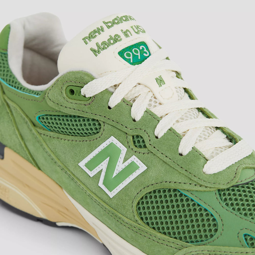 NEW BALANCE NEW BALANCE 993 MIUSA TEDDY SANTIS CHIVE NIB, 7.5